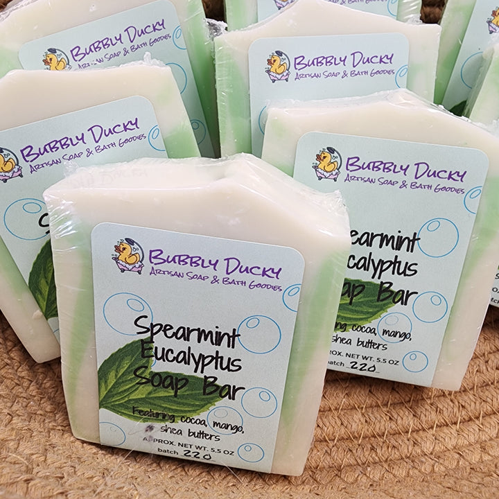 "Spearmint Eucalyptus" Artisan Soap
