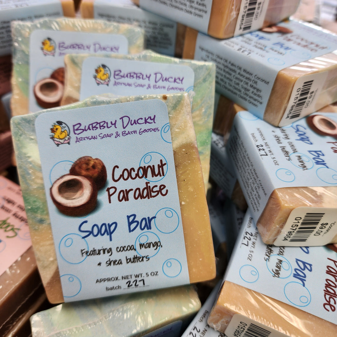 "Coconut Paradise" Artisan Soap