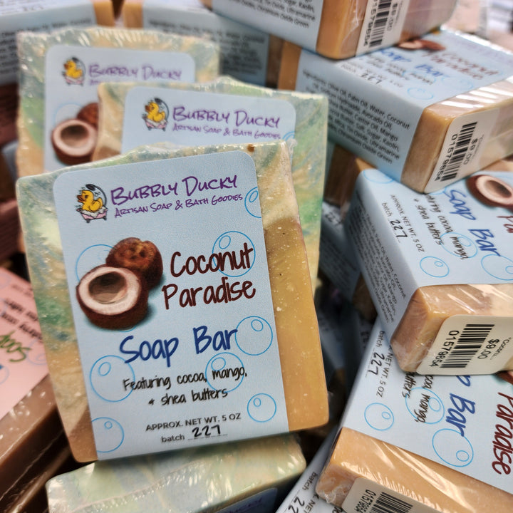 "Coconut Paradise" Artisan Soap