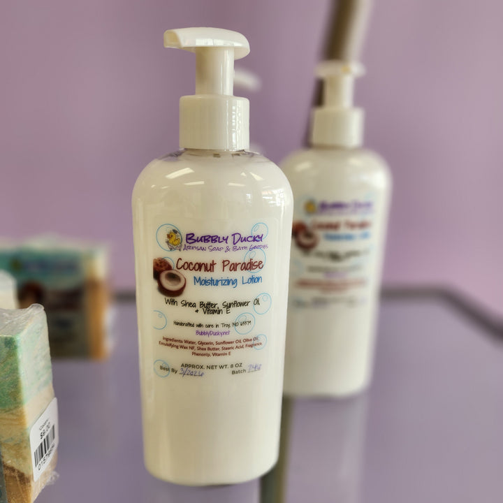 "Coconut Paradise" Moisturizing Lotion