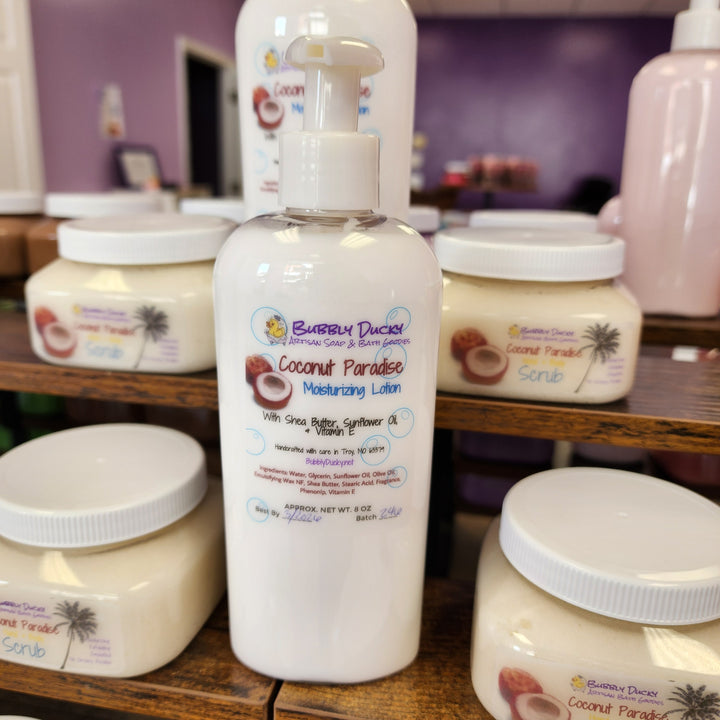 "Coconut Paradise" Moisturizing Lotion