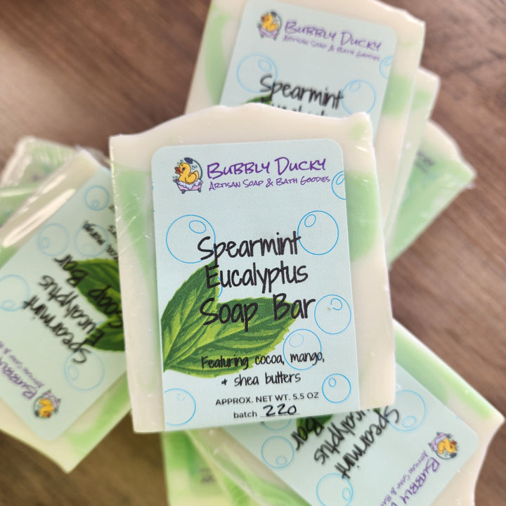 "Spearmint Eucalyptus" Artisan Soap