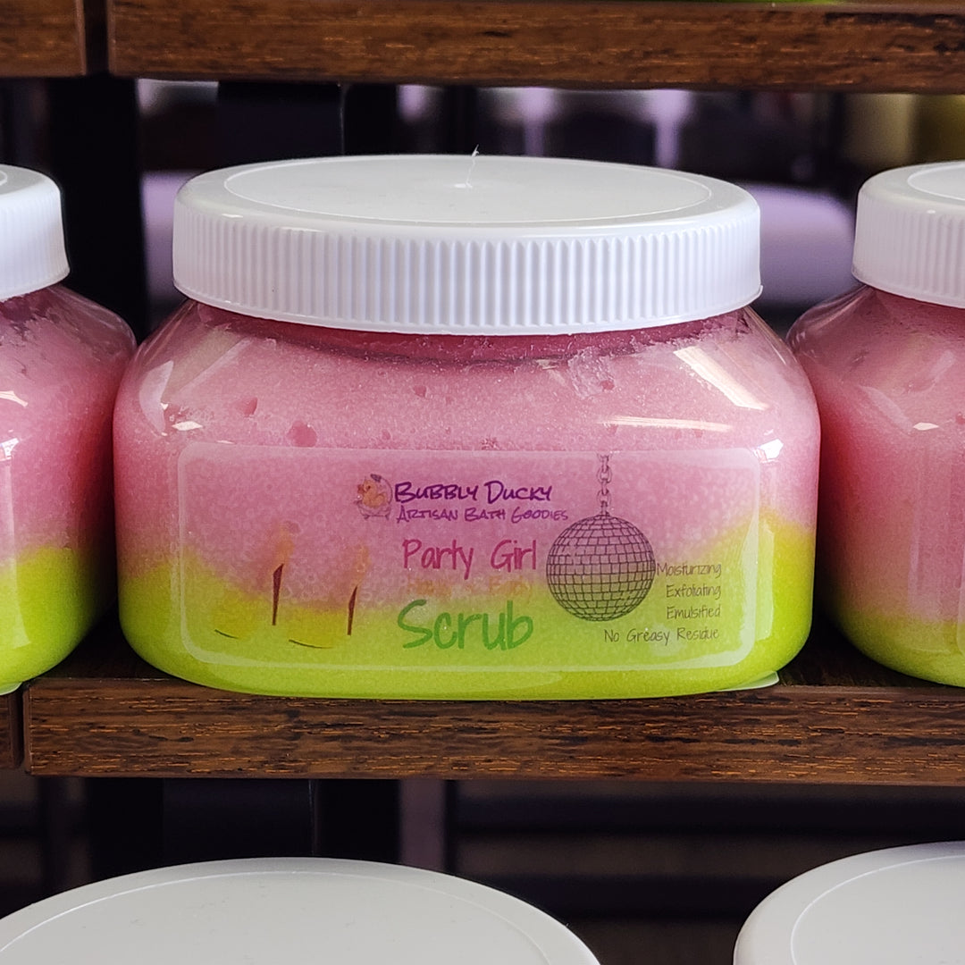 "Party Girl" Exfoliating Hand & Body Scrub