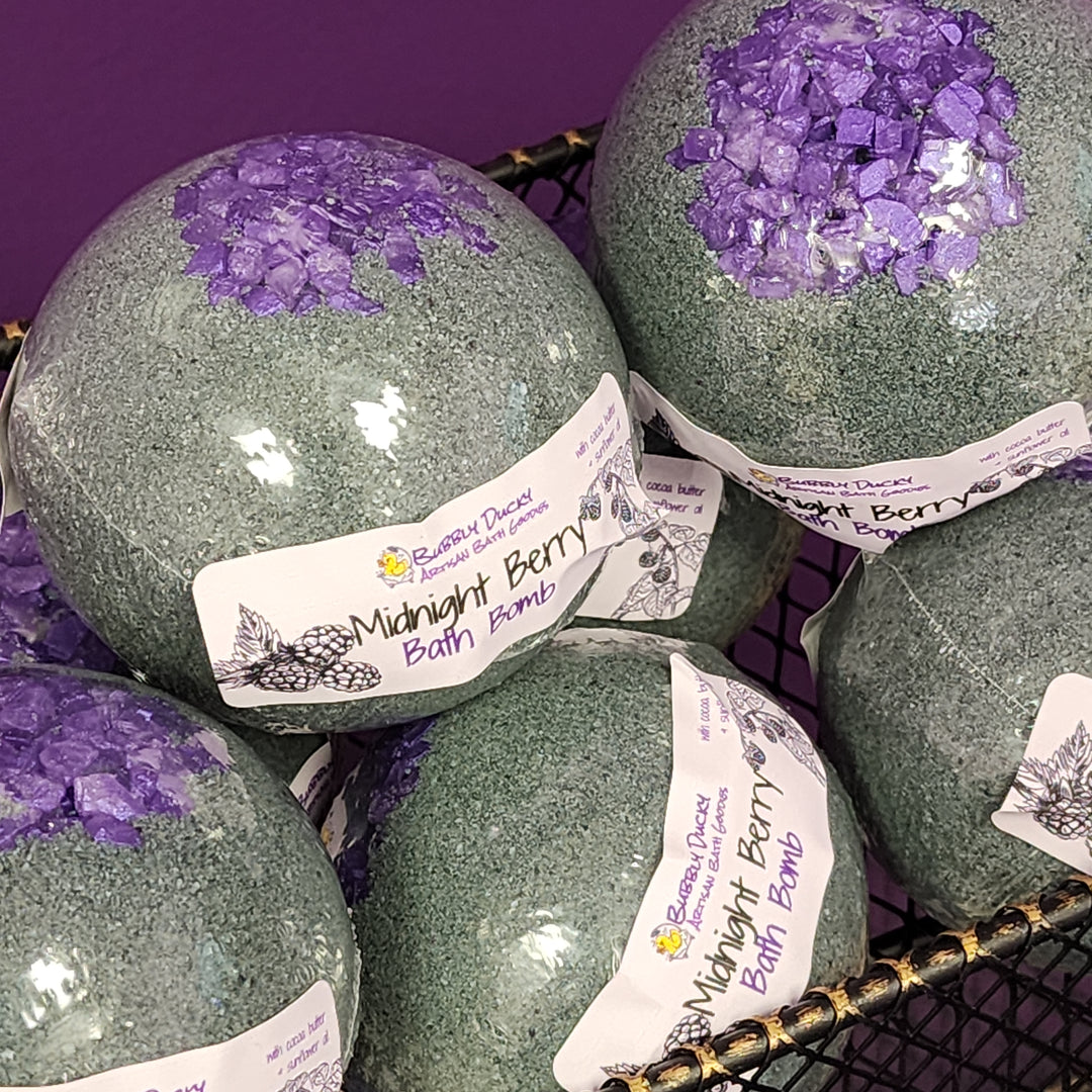 "Midnight Berry" Mega Bath Bomb