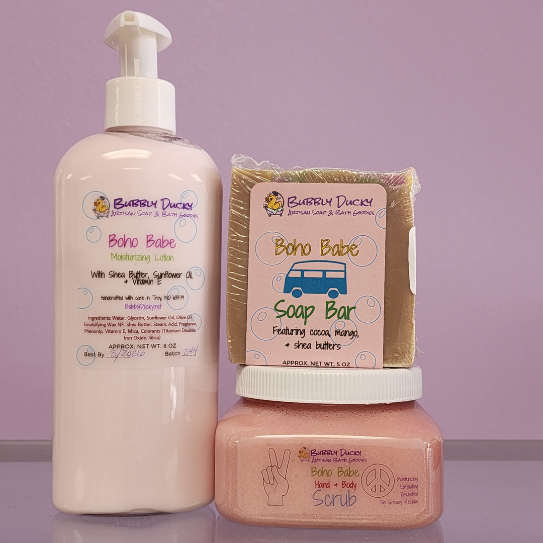 Boho Babe Bath Basics Gift Set