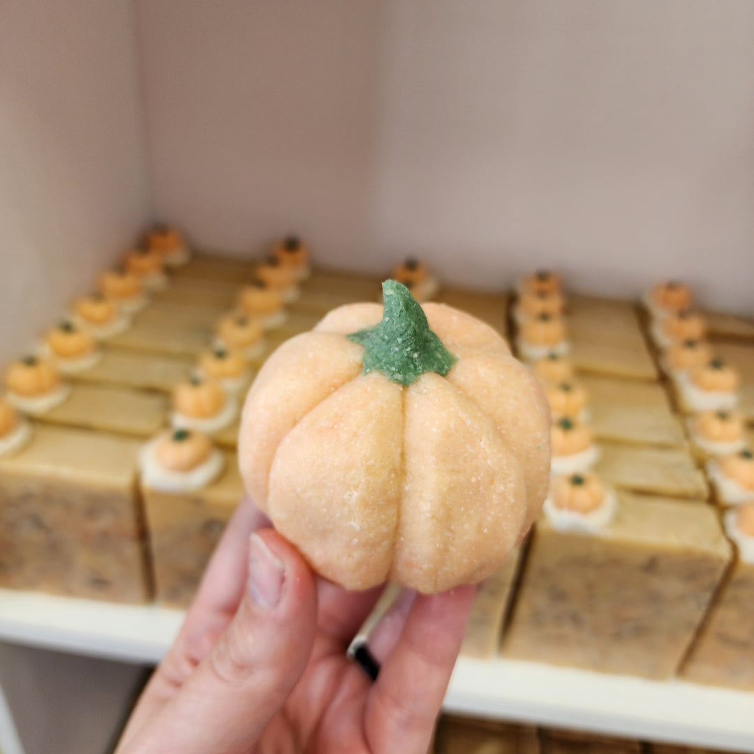 Spiced Pumpkin Sculpted Soap Bar