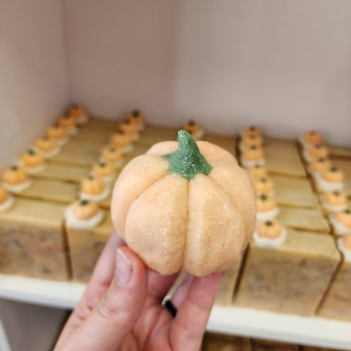 Spiced Pumpkin Sculpted Soap Bar