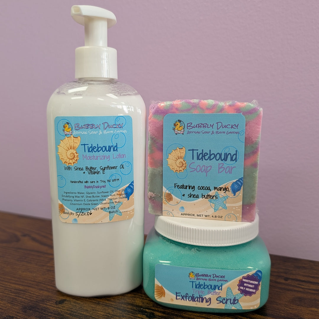 Tidebound Bath Basics Gift Set