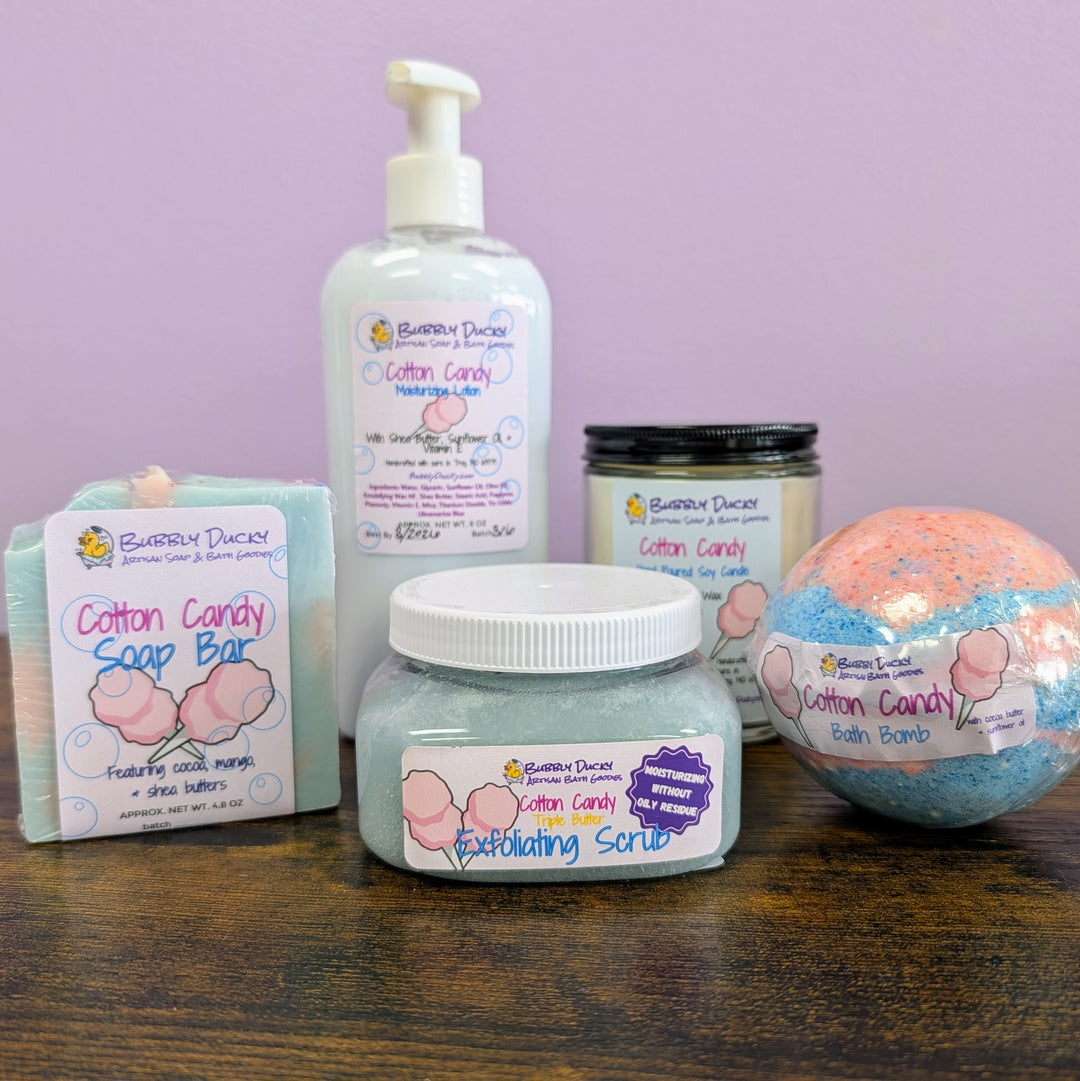Cotton Candy Soak & Suds Deluxe Set