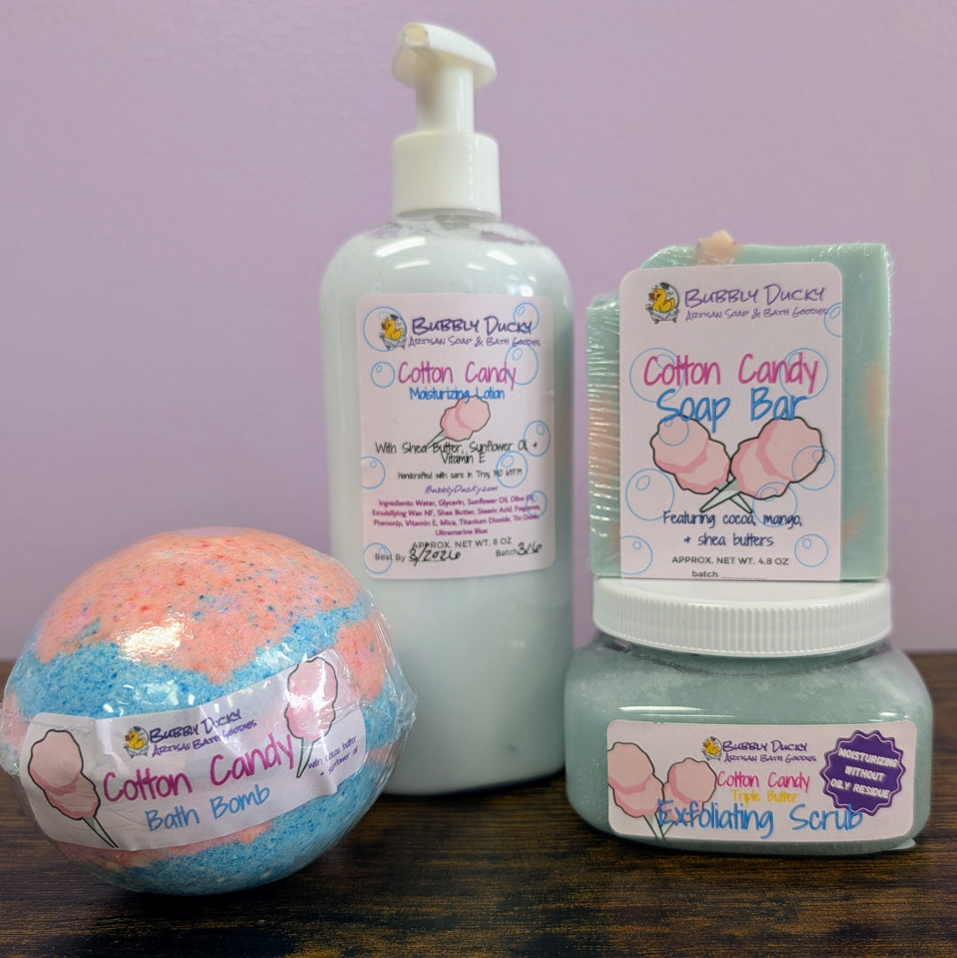 Cotton Candy Fizz & Foam Gift Set