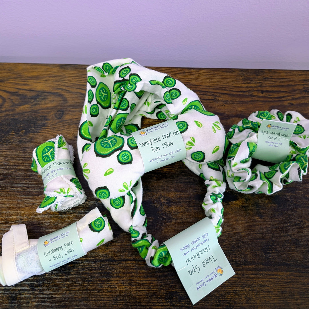 Cucumbers Complete Spa Essentials Set