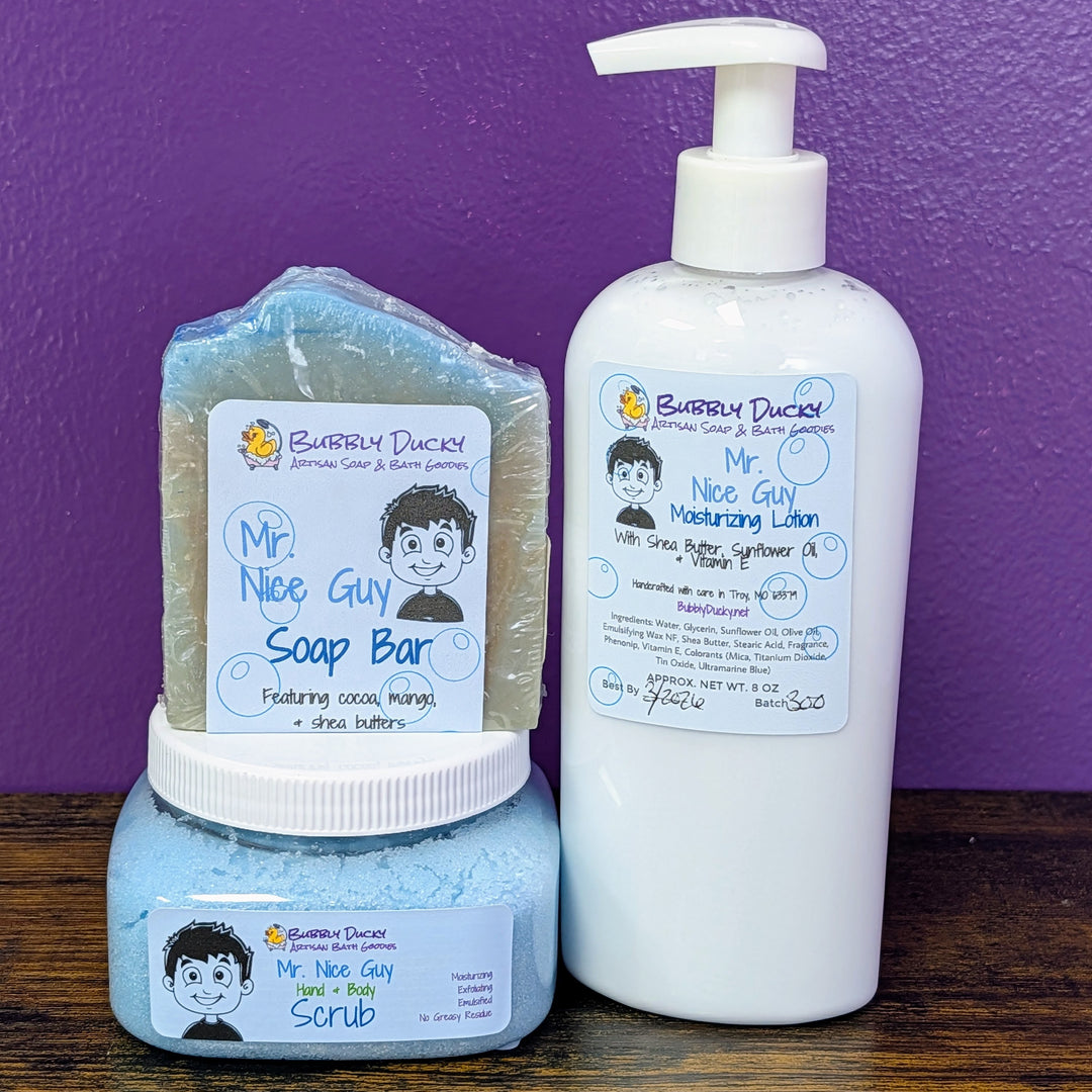 Mr. Nice Guy Bath Basics Gift Set