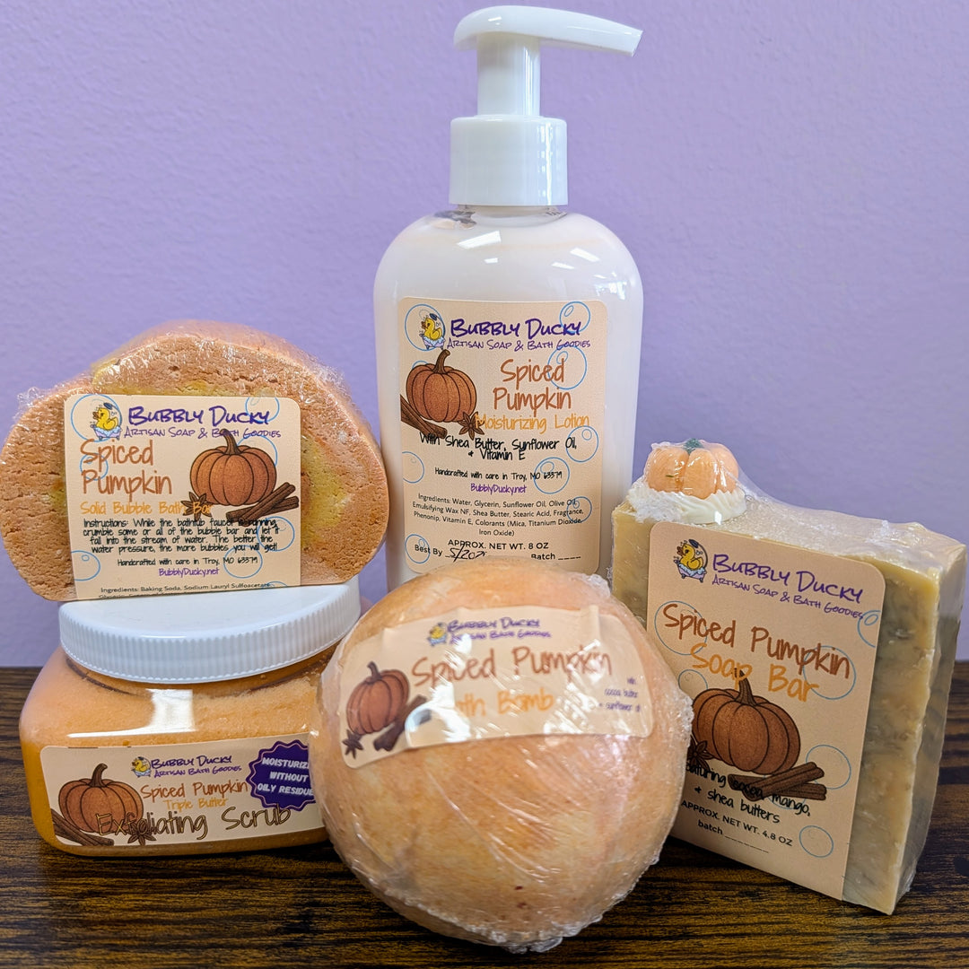 Spiced Pumpkin Ultimate Bath Gift Set