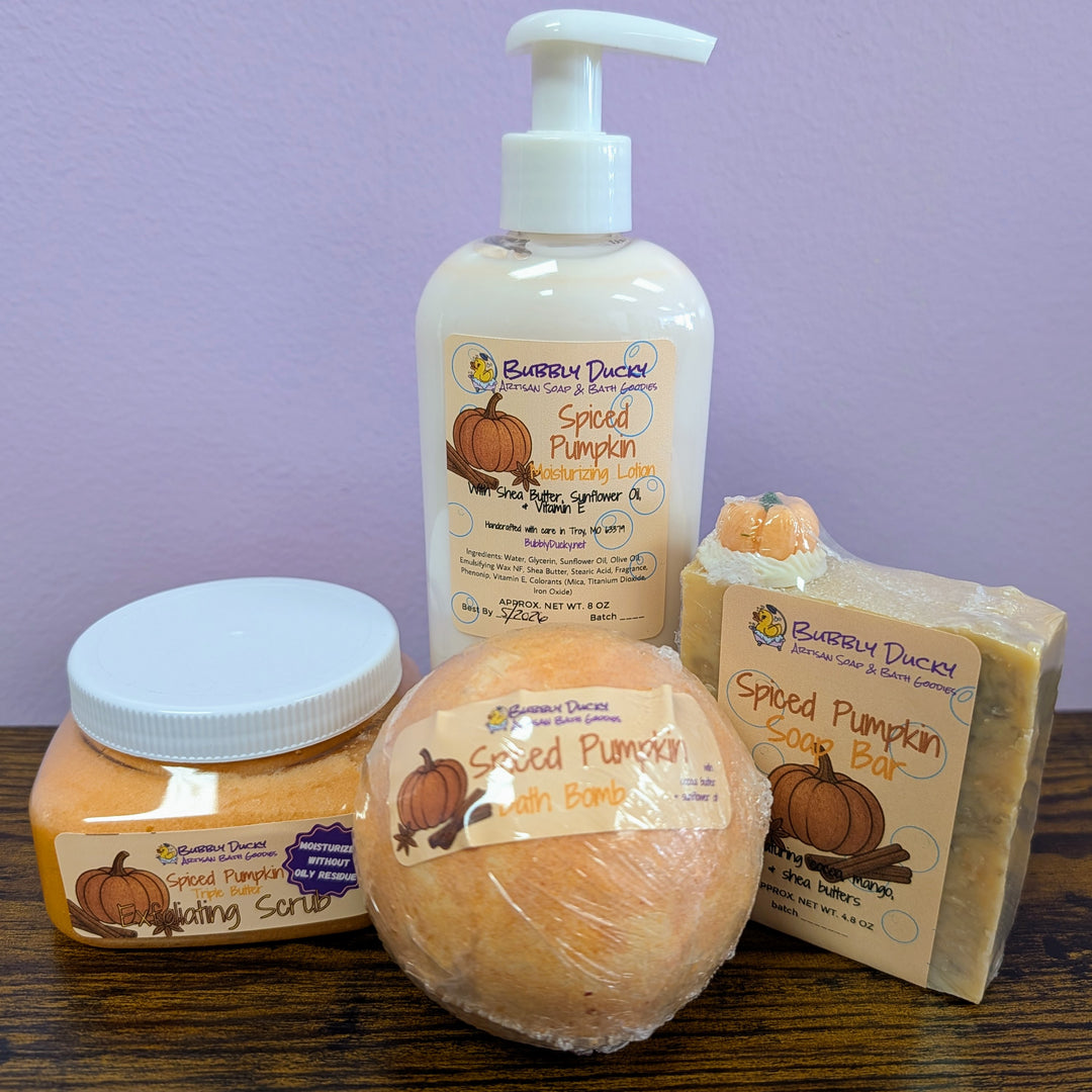 Spiced Pumpkin Fizz & Foam Gift Set