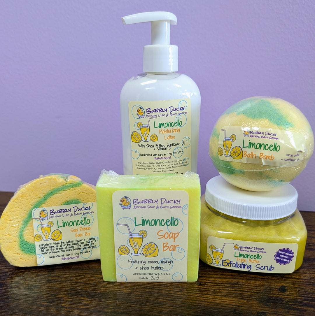 Limoncello Soak & Suds Deluxe Set