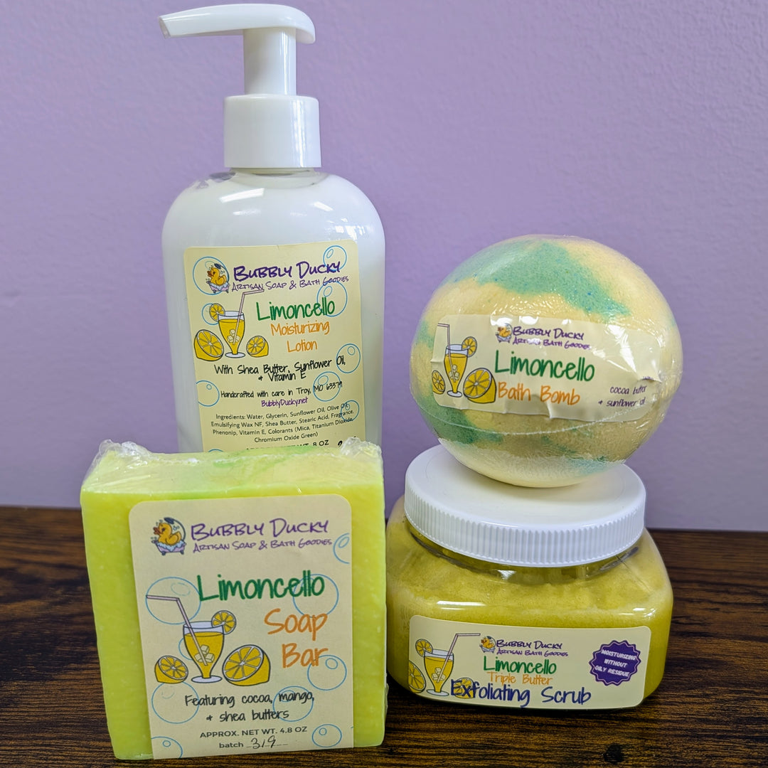 Limoncello Fizz & Foam Gift Set
