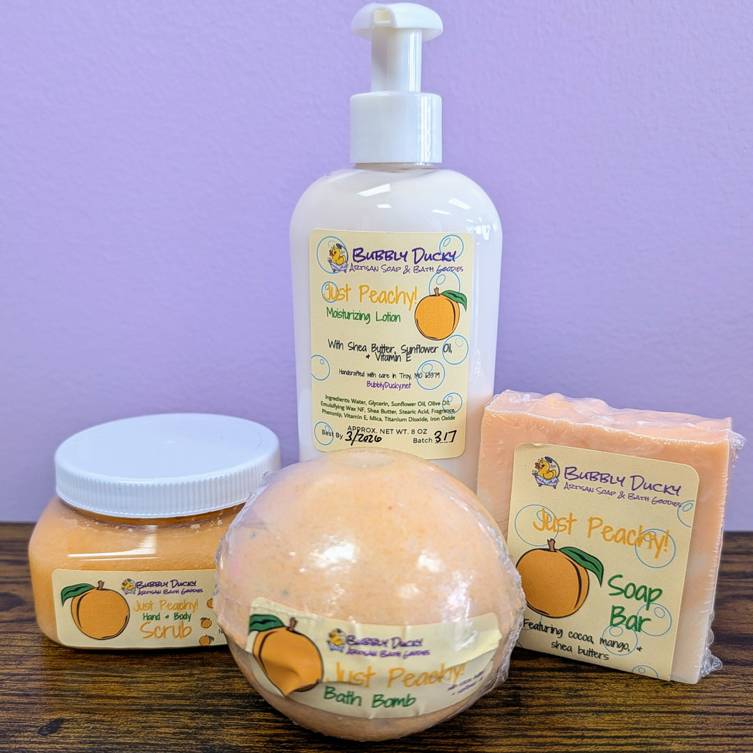 Just Peachy! Fizz & Foam Gift Set