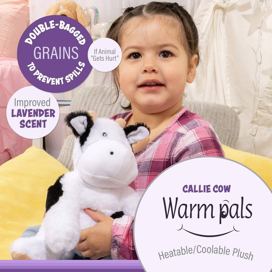 Callie Cow Warm Plush Pal