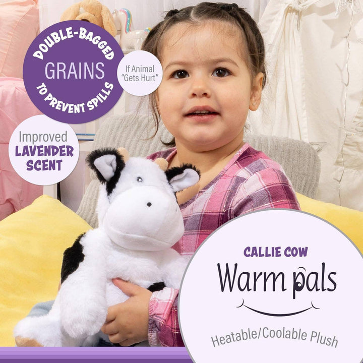 Callie Cow Warm Plush Pal