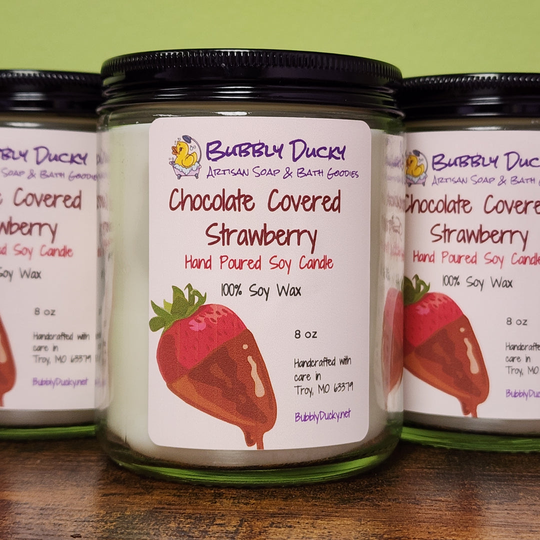 "Chocolate Covered Strawberry" Candle