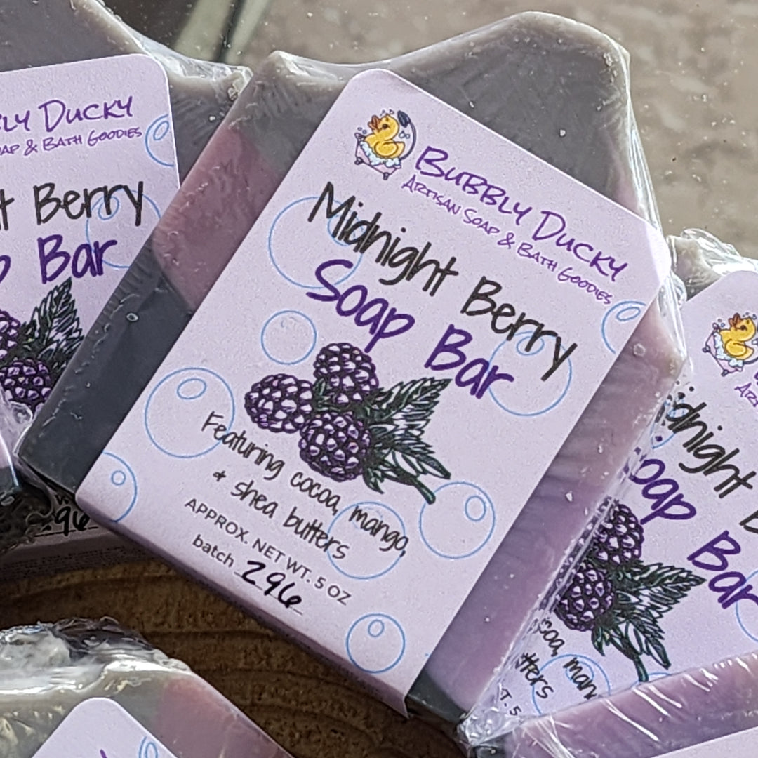 "Midnight Berry" Artisan Soap