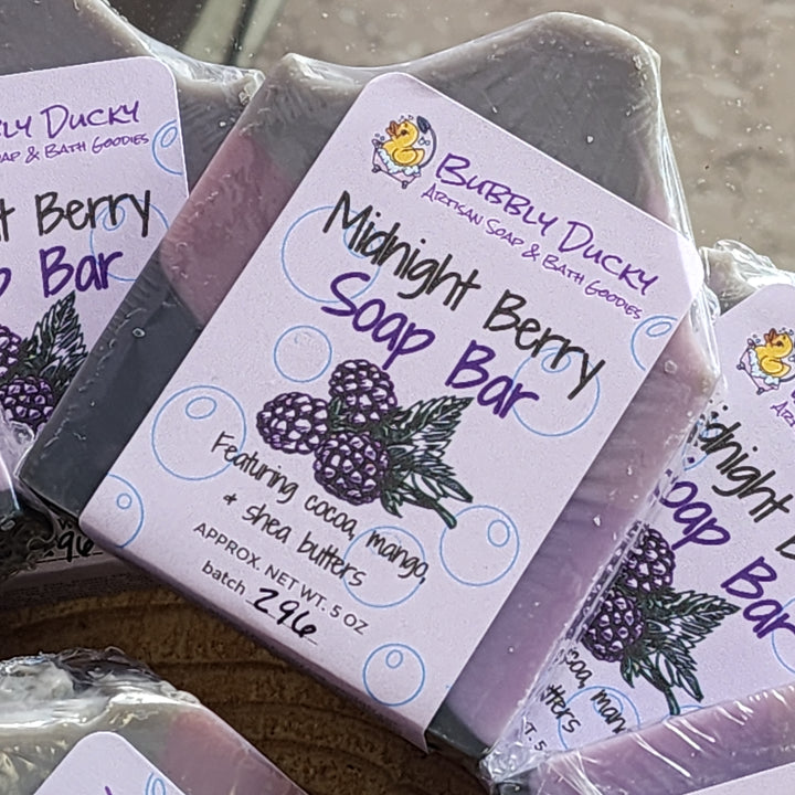 "Midnight Berry" Artisan Soap