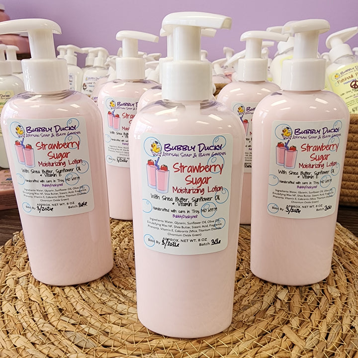 "Strawberry Sugar" Moisturizing Lotion
