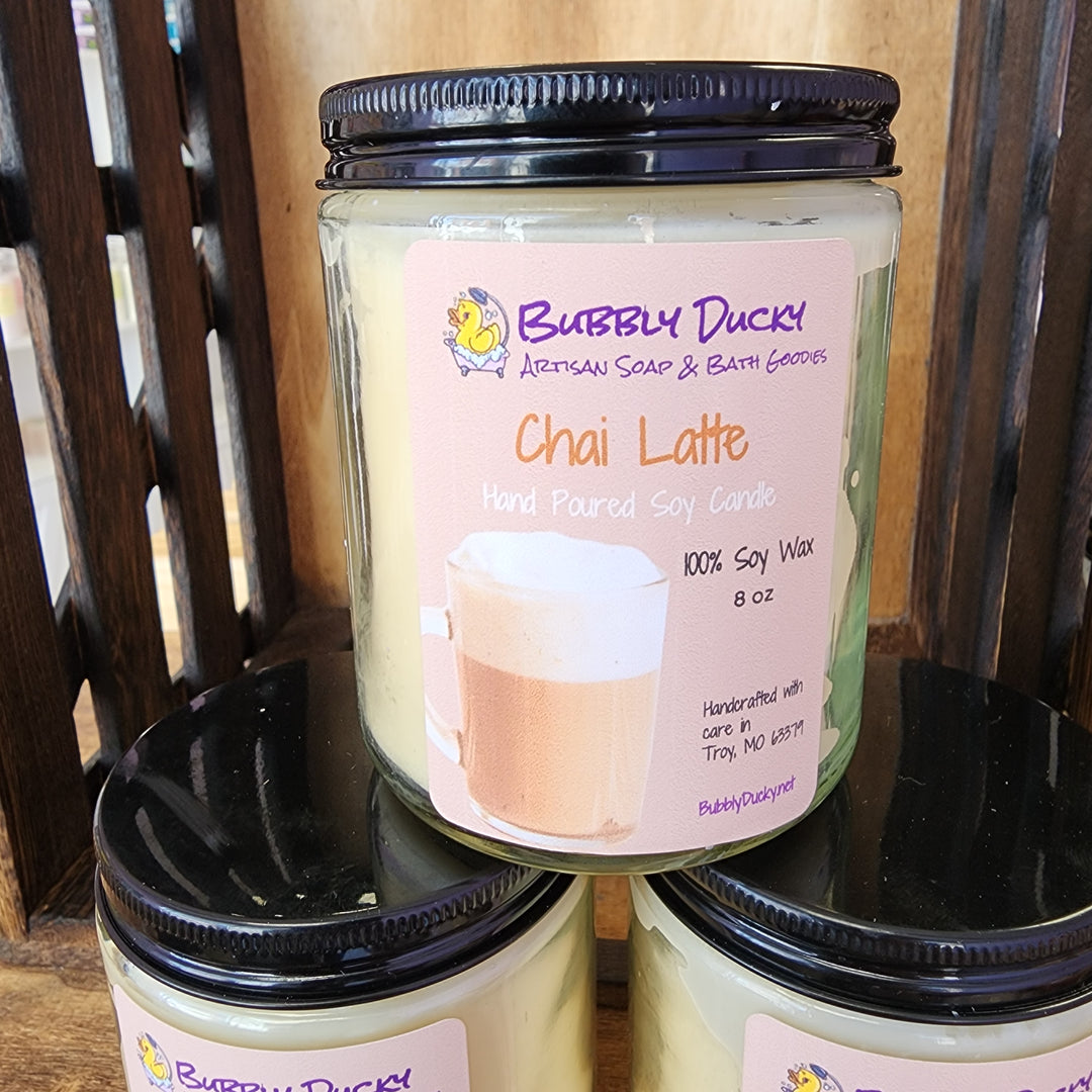 Chai Latte 100% Soy Wax Candle