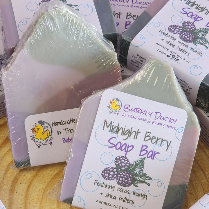"Midnight Berry" Artisan Soap