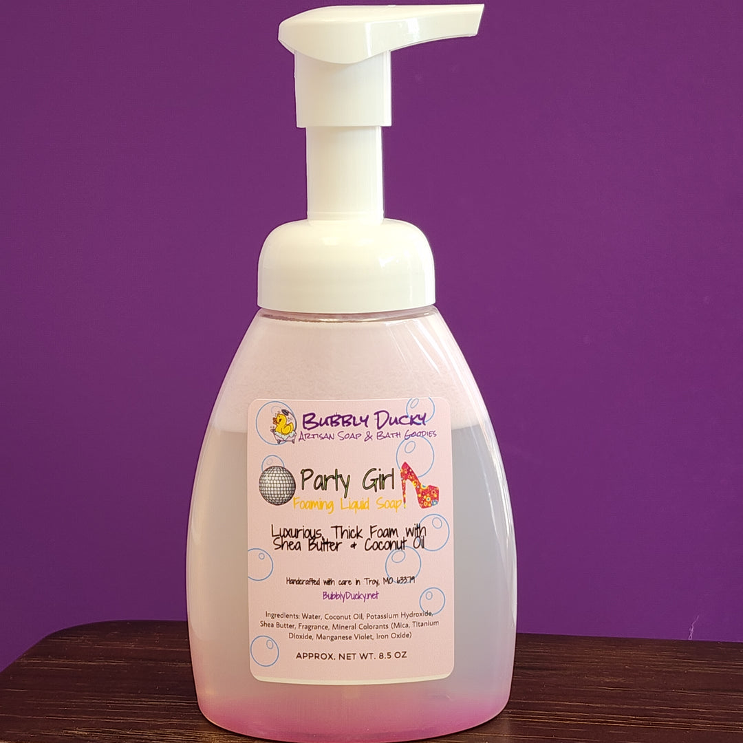 Party Girl Foaming Liquid Soap