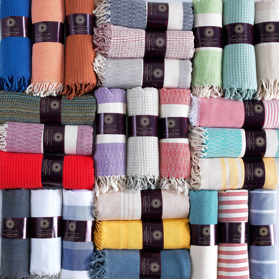 Assorted Turkish Cotton Bath/Beach Towels
