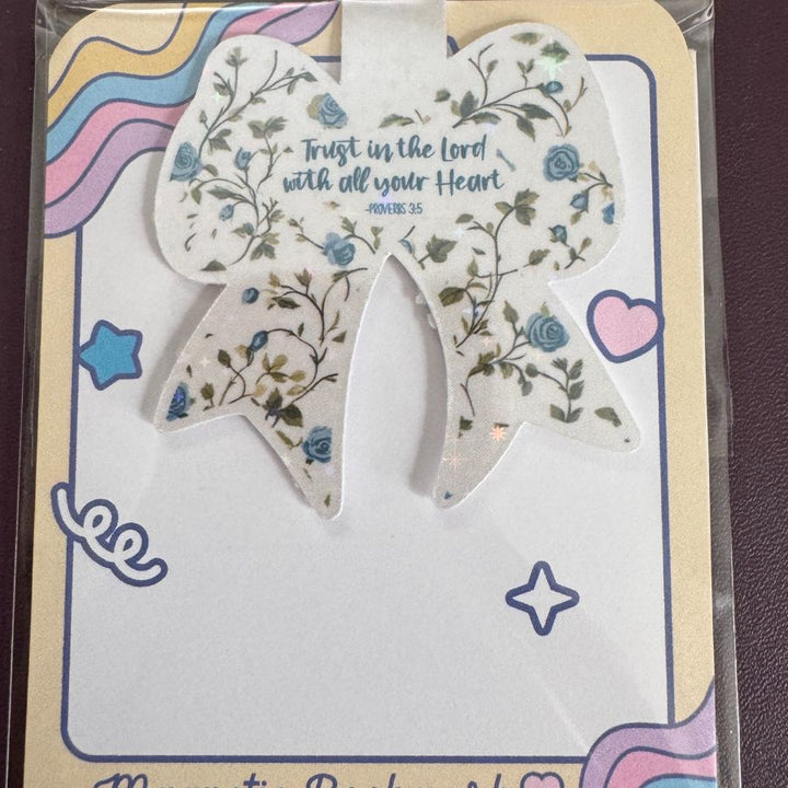 Christian Bow Magnetic Bookmarks