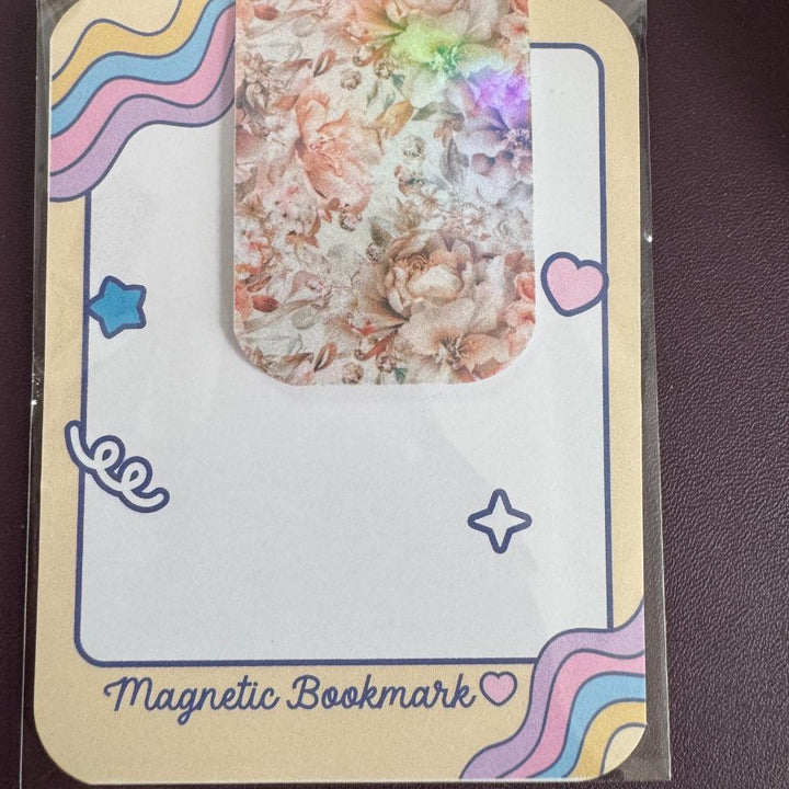 Floral Magnetic Bookmarks