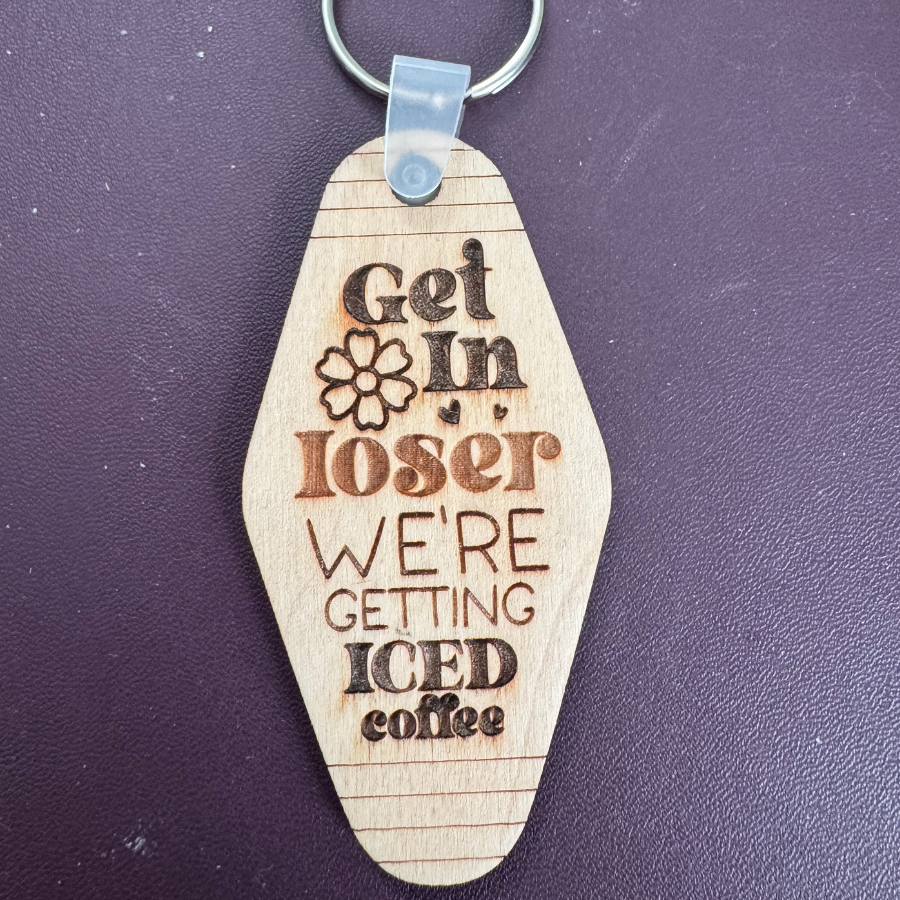 Wood Keychains