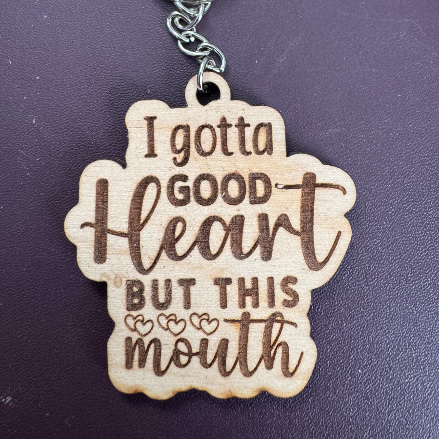 Wood Keychains