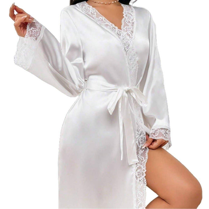 Simply Elegant Satin Robe