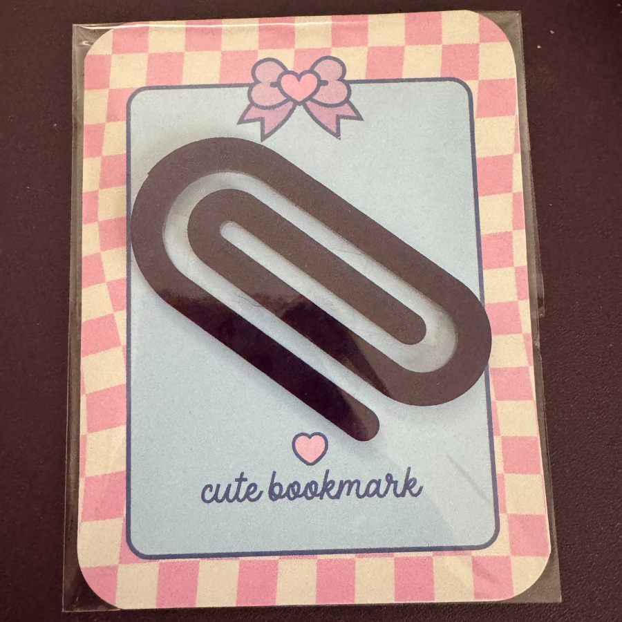 Acrylic Paperclip Bookmark