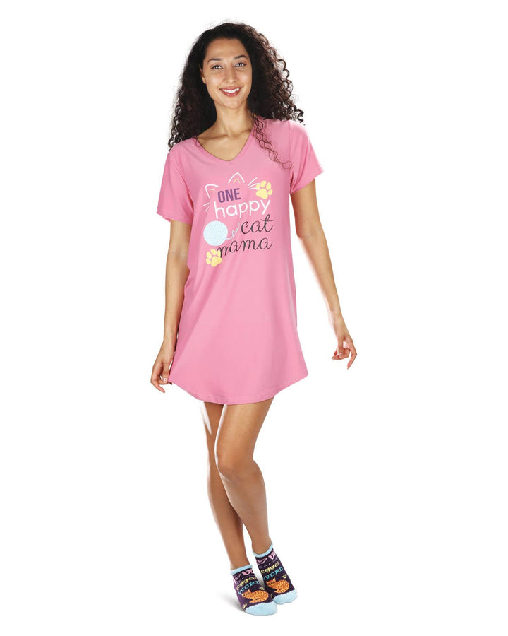 Happy Cat Mama Sleepshirt