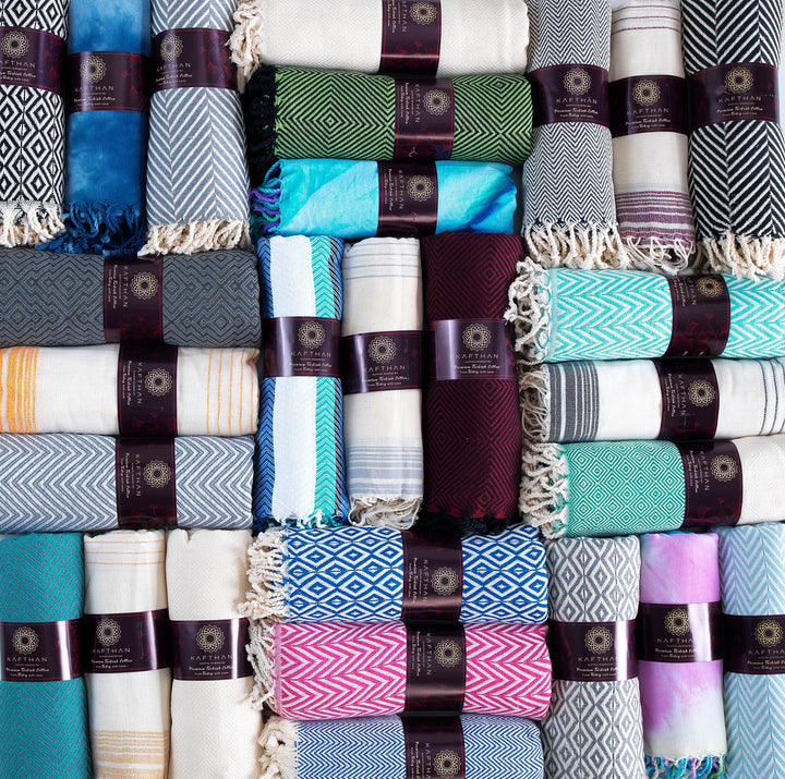 Assorted Turkish Cotton Bath/Beach Towels
