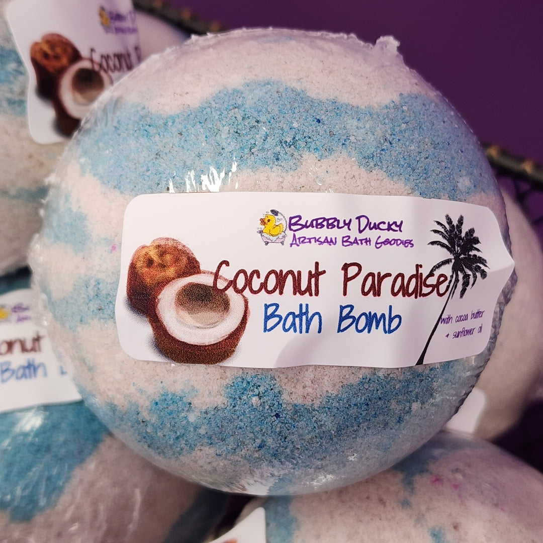 "Coconut Paradise" Mega Bath Bomb