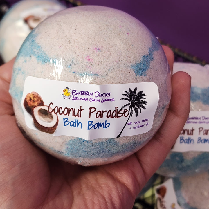 "Coconut Paradise" Mega Bath Bomb