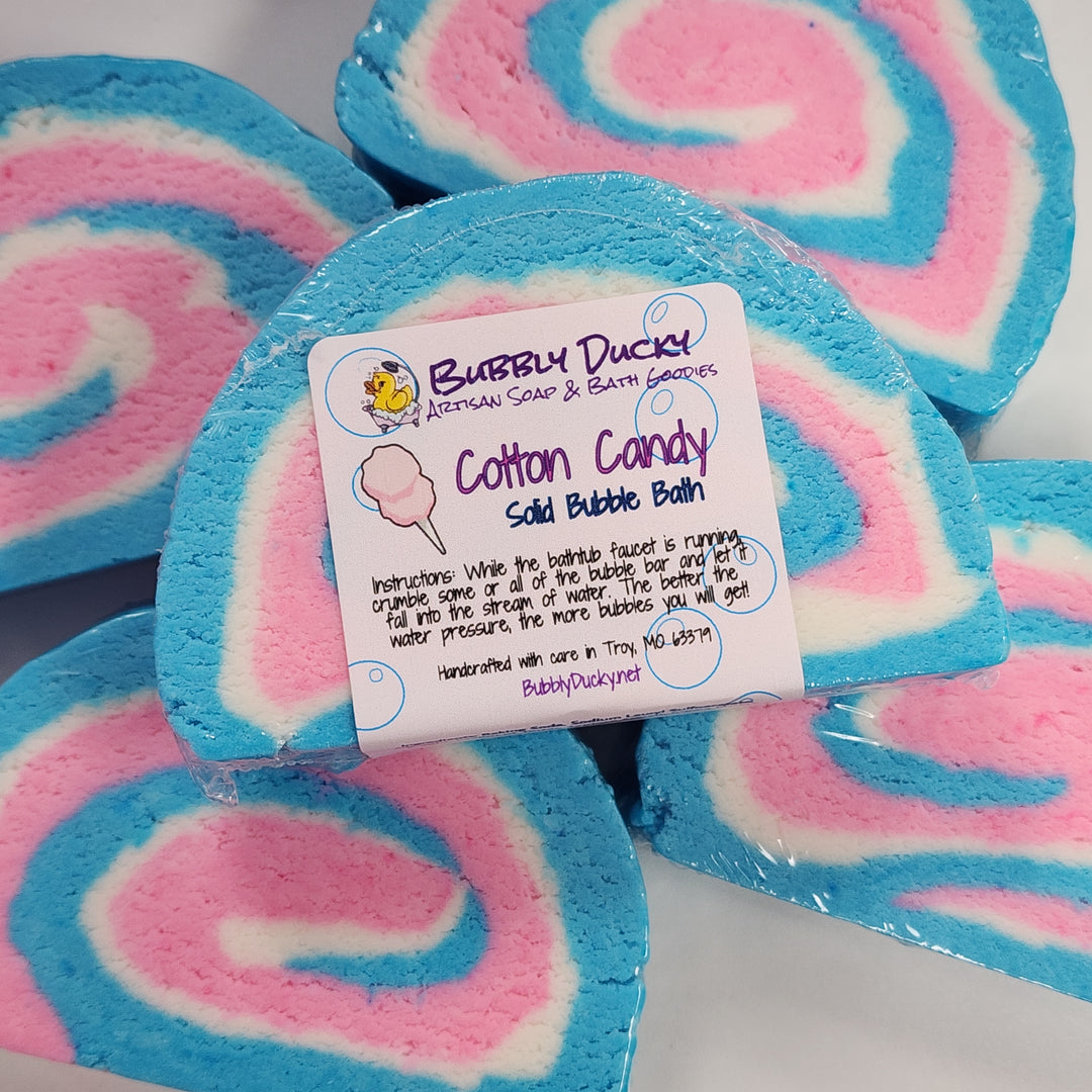 "Cotton Candy" Solid Bubble Bath