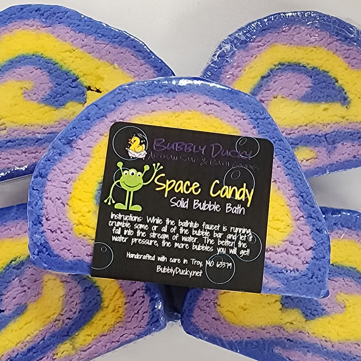 "Space Candy" Solid Bubble Bath