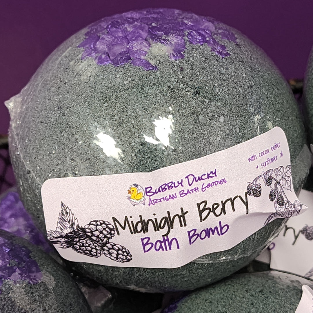 "Midnight Berry" Mega Bath Bomb