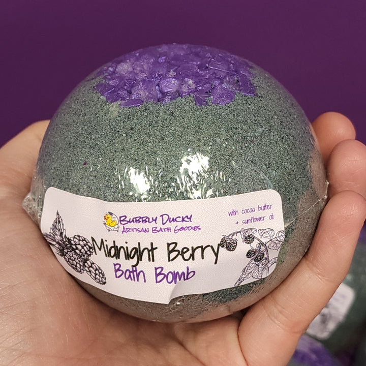 "Midnight Berry" Mega Bath Bomb