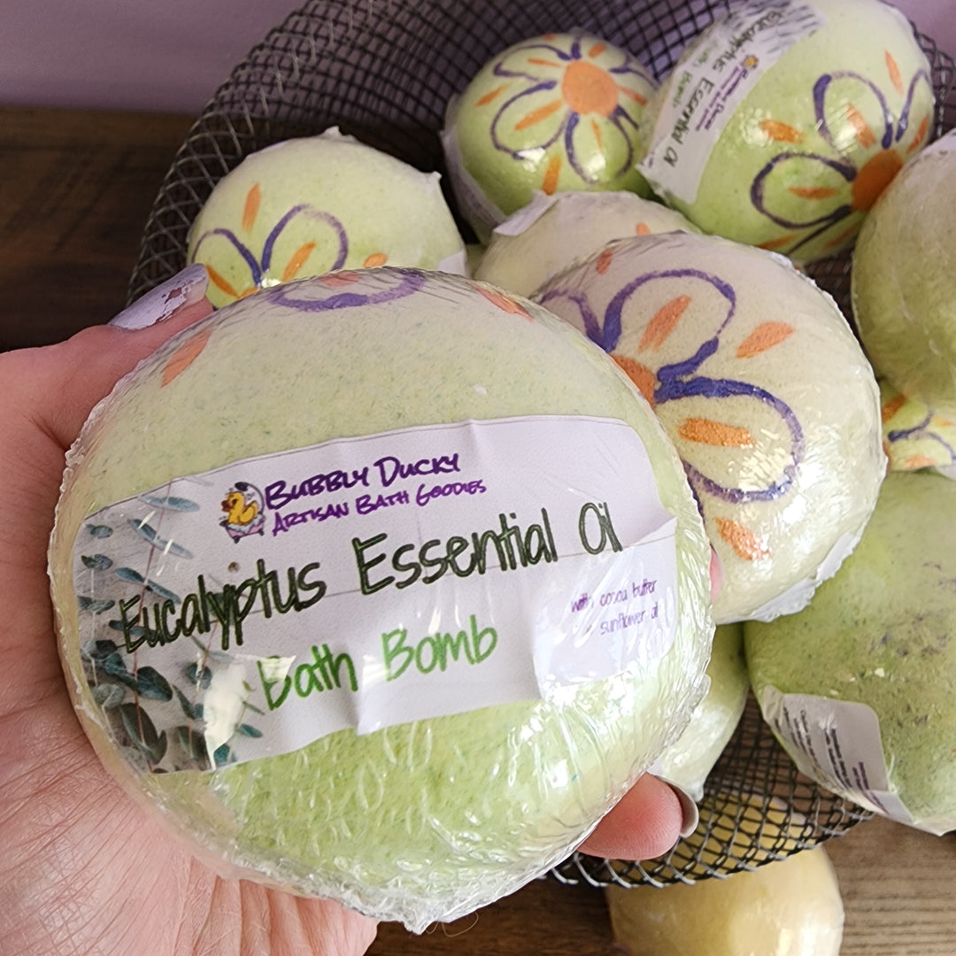 Eucalyptus Essential Oil Mega Bath Bomb