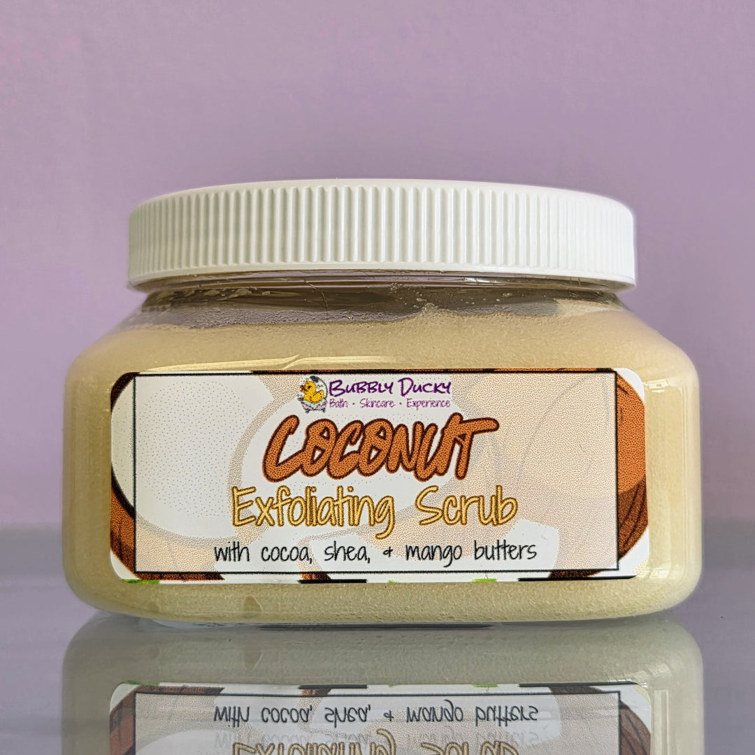 Coconut Smell Triple Butter Exfoliating Scrub