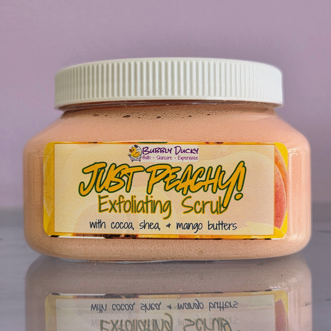 "Just Peachy!" Exfoliating Hand & Body Scrub