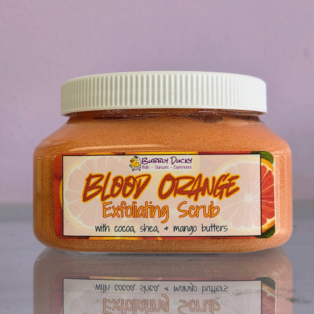 Blood Orange Smell Triple Butter Exfoliating Scrub