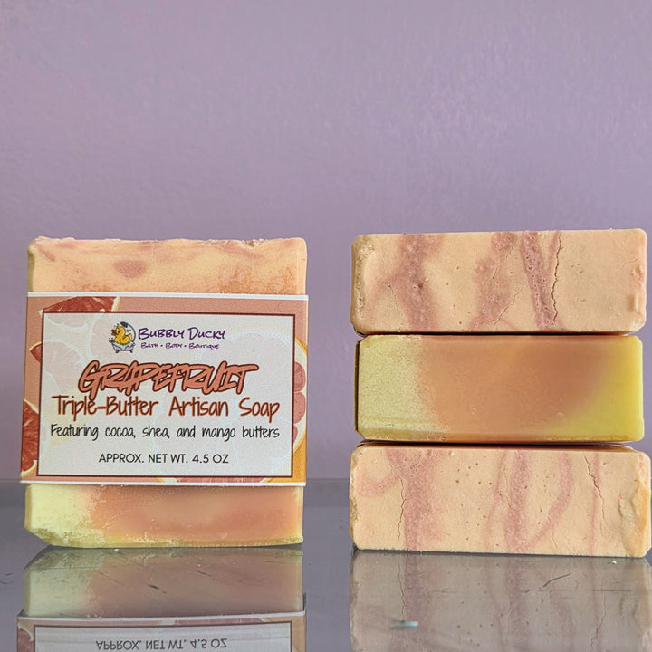 Grapefruit Triple-Butter Bar Soap